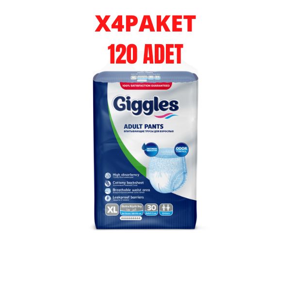 Giggles%20(XL)%20Külotlu%20Hasta%20Bezi%20Emici%20Külot%20120%20Adet