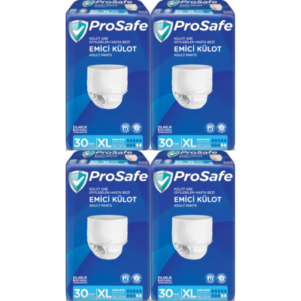 Prosafe%20Emici%20külot%20(XL)%20Hasta%20Bezi%20120%20Adet