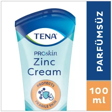 TENA Yatan Hastalar İçin Çinko Bariyer Krem 100 ml