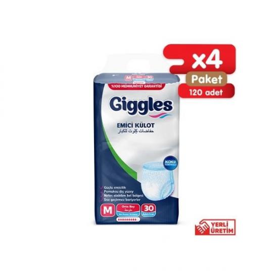 Giggles Külotlu Hasta Bezi Medium Emici Külot