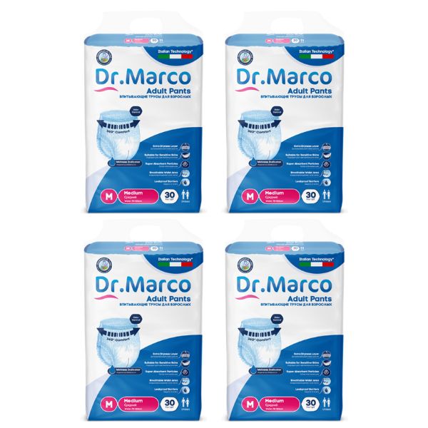 DR.MARCO%20(M)%20Külotlu%20Hasta%20Bezi%20Emici%20Külot%20120%20Adet